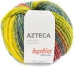 Katia Azteca 7884 Turquoise/Yellow-Blue/Green Kötőfonal (7884)