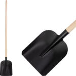 Strend Pro Lapát, Strend Pro Garden 714-12, fekete, 28 x 23, 5 cm, acél fej, fa nyél, egyenes (TC211694)