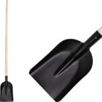 Strend Pro Lapát, Strend Pro Garden 714-13, fekete, 150 cm, 18, 5 cm munkaszélesség, acél fej, fa nyél, egyenes (TC211695)