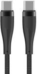 Maxlife MXUC-08 Type-C-Type-C Kábel 60W 1 m-Fekete