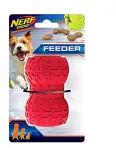 Nerf Dog Feeder jutalomfalat adagoló Small piros 10cm