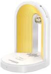 PROMATE Lampa de birou cu LED PROMATE Globe-Qi, 15W, boxa bluetooth, incarcator wireless, alb (CIBGLOBEQI)