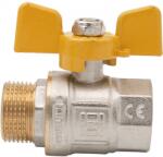 Everpro Robinet gaz fluture EVERLINE RG-DMF11T, 1", alama