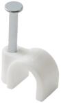 Diall Clips cabluri DIALL, 7mm, 25buc, alb