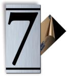 Creative Sign Cifra 7, ABS, Gravat, Argintiu, M7 Creative Sign