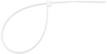 Novelite Colier cablu 200 X 3.6 mm, alb, set 100 bucati