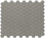 STEGU Panou tapitat, gri, hexagon, 17 cm