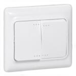 Legrand Intrerupator dublu, aplicat, alb IP 54 Legrand Kaptika