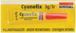 Soudal Adeziv universal, transparent, 3 g Soudal Cyano Fix