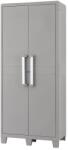 GOODHOME Dulap GOODHOME Major, plastic, 78 x 49 x 182 cm, gri Garderoba