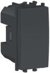 Schneider Electric Intrerupator cap scara SCHNEIDER ELECTRIC Easy Styl, incastrat, 10A, 1modul, negru