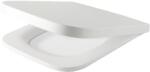 GoodHome Capac WC GOODHOME Teesta, inchidere lenta, duroplast, alb