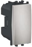 Schneider Electric Intrerupator cu revenire SCHNEIDER ELECTRIC Easy Styl, incastrat, 10A, 1modul, argintiu