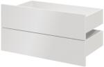 GOODHOME Sertar exterior, 45 x 75 cm, alb, set 2 bucati GoodHome Atomia Garderoba