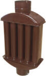 Evotools Burlan recuperator caldura EVOTOOLS, D120 mm x 61.5 cm, otel, maro