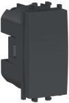 Schneider Electric Intrerupator simplu SCHNEIDER ELECTRIC Easy Styl, incastrat, 10A, 1modul, negru