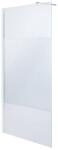 Cooke & Lewis Paravan dus walk-in COOKE & LEWIS, aluminiu, sticla mata, 90x195 cm, alb