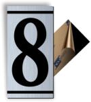 Creative Sign Cifra 8, ABS, Gravat, Argintiu, M7 Creative Sign