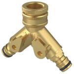 Verve Conector VERVE, 2 iesiri, auriu