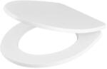 GoodHome Capac WC GOODHOME Morava, inchidere lenta, MDF, alb