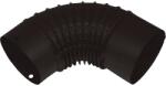 Evotools Cot evacuare fum 90 grade Evotools, D 130 mm, 0.4 mm, negru