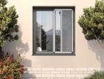 APLAST Plasa tantari plisee, alb, 100 x 100 cm