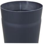 MSS Burlan evacuare MSS, D120 mm x 100 cm, otel, gri