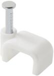 Diall Clips cablu Diall XP, diametru 9 mm, alb, 100 buc