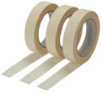 DIALL Set banda mascare DIALL 100594864, 24 mm x 50 m, 3 buc, bej