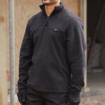 SITE Bluza polar, neagra, marimea L Site