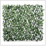 BLOOMA Panou gard rachita cu frunze BLOOMA Mo1, 200 x 100cm, maro-verde