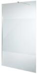 Cooke & Lewis Paravan dus walk-in COOKE & LEWIS, aluminiu, sticla mata, 120x195 cm, alb