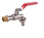 FERRO F-Comfort kerti golyóscsap, fém tömlőcsatlakozóval 1/2 (FE-KCN1)