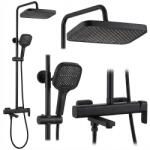 Rea Coloana de dus dus Rea Arlo negru mat (REA-P7440)
