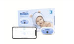 Milian légzésfigyelő Lite Bluetooth 3db érzékelőlappal - babycenter-online