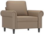 vidaXL kávészínű műbőr kanapéfotel 60 cm (359498) (359498)