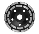 NEO TOOLS 57-887 gyémánt csiszolókorong 125x5x22.2mm, dupla szegmenses (57-887)