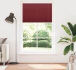 vidaXL pliszírozott redőny Bordeaux piros 115x200 cm Szövetszélesség (4015265) (4015265)