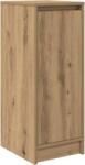 vidaXL kézműves tölgy színű szerelt fa cipősszekrény 29, 5x34x76 cm (861867) (861867)
