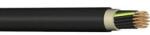  NYY-J 14x2, 5mm2 réz földkábel 0, 6/1kV fekete (NYY-J-14x2,5)