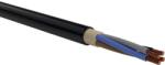  EYY-O 4x2, 5mm2 réz földkábel 0, 6/1kV fekete (EYY-O-4x2,5)
