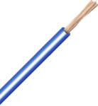 MKH 0, 5mm2 rézvezeték sodrott kék/fehér H05V-K (H05V-K-0,5-kek-feher)