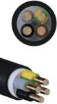 Kábelek és vezetékek NYY-J 4x95mm2 réz földkábel 0, 6/1kV fekete (NYY-J-4x95)