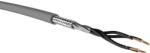  YSLCY-OZ 4x0, 5mm2 árnyékolt vezérlőkábel 300/500V szürke (YSLCY-Oz-4x0,5)