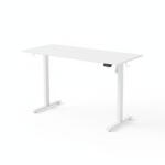 Dollcini Otthon Állítható Íróasztal - Elektromos - Fehér - 140*54(nincs aljzat és USB-port) (547972_140_white2)