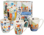  Macskavilág 2 - 4 darabos porcelán bögre készlet (360 ml) (3975939)