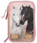 TOPModel töltött tolltartó, 3-emeletes, halványrózsaszín, lovas, DUSTY ROSE Miss Melody (5) (413187)