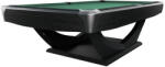 Dynamic Biliárdasztal, Dynamic Axion, 9 ft. , matt fekete Simonis 860 yellow green (55.205.57.6.11)