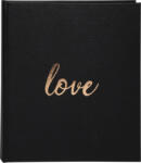  Exacompta vendégkönyv (21x19 cm, 140old) fekete, love (506E)