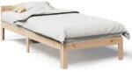 vidaXL tömör fenyőfa ágy matrac nélkül 90 x 200 cm (859232) (859232)
